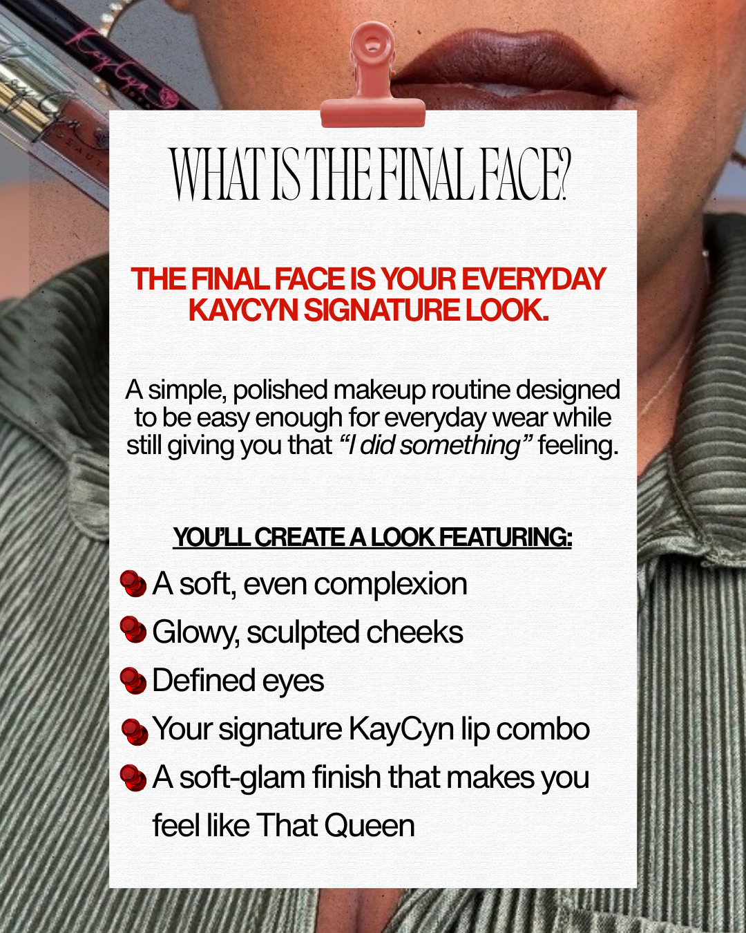 THE FINAL FACE: VIRTUAL MAKEUP CLASS